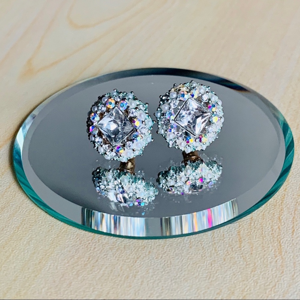 Icing Gorgeous Cubic Zirconia 5/8” Studs